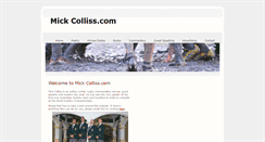 Desktop Screenshot of mickcolliss.com